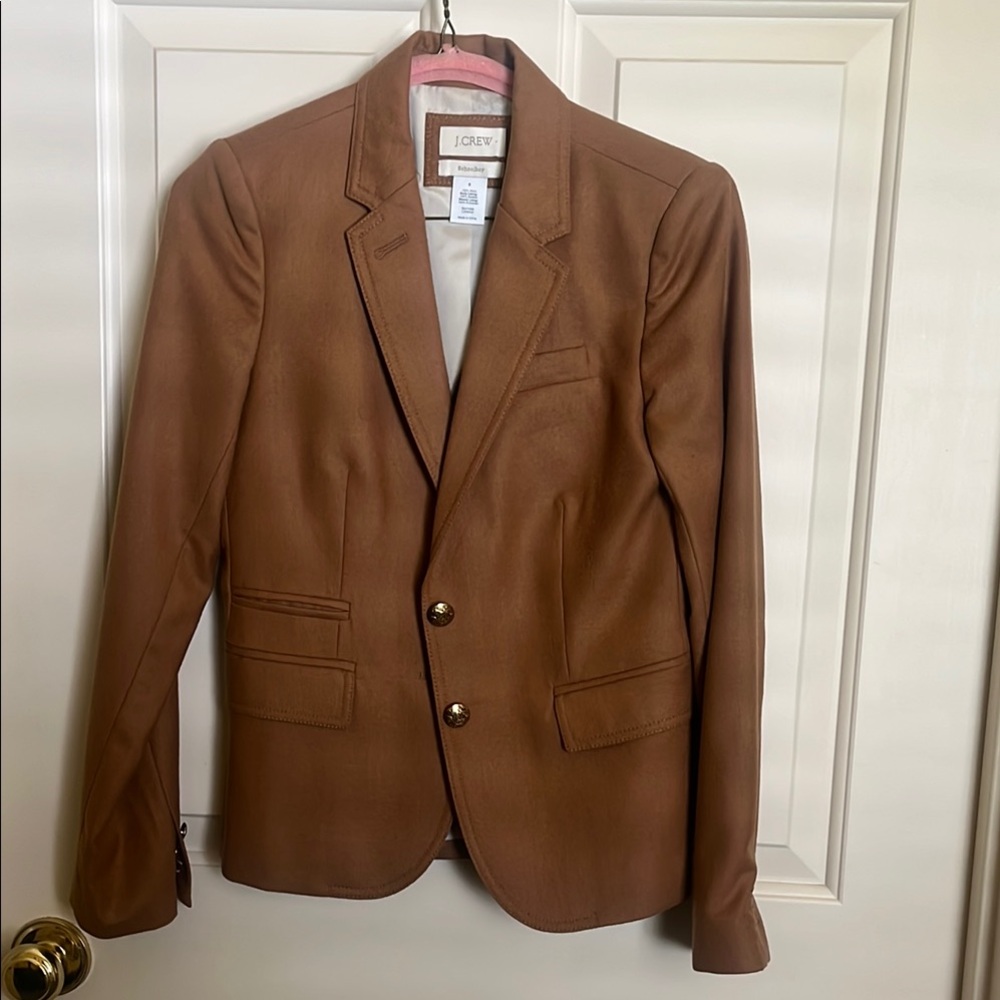 J. Crew Tan Sport Coat with Tailored Fit